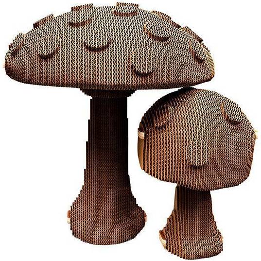 Картонний 3D пазл CARTONIC Puzzle MUSHROOMS (CARTMUSH) Для кого універсально