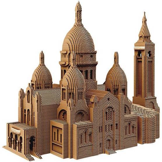 Картонный 3D пазл CARTONIC Puzzle SACRE-COEUR BASILICA (CARTSACRE)