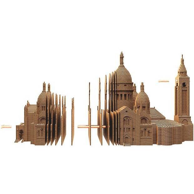 Картонний 3D пазл CARTONIC Puzzle SACRE-COEUR BASILICA (CARTSACRE) Вік від 14 років