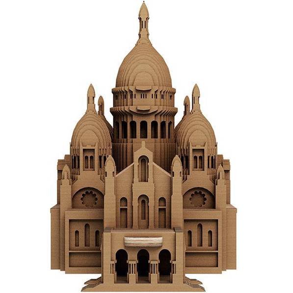 Картонный 3D пазл CARTONIC Puzzle SACRE-COEUR BASILICA (CARTSACRE) Для кого универсально