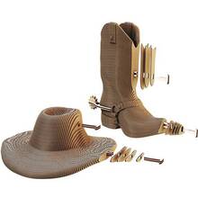 Картонний 3D пазл CARTONIC Puzzle WESTERN HAT AND BOOT (CARTWEST)