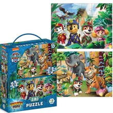 Пазл DODO 2 в 1 Paw Patrol Приключения в Джунглях 36 + 24 эл (200572)