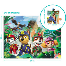 Пазл DODO 2 в 1 Paw Patrol Приключения в Джунглях 36 + 24 эл (200572)
