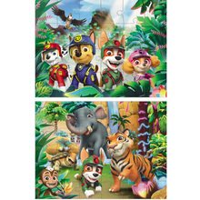 Пазл DODO 2 в 1 Paw Patrol Приключения в Джунглях 36 + 24 эл (200572)