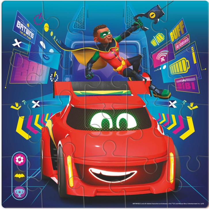 Пазл DODO Batwheels Червоний птах Ред 20 ел (200553) Предмет вивчення логіка