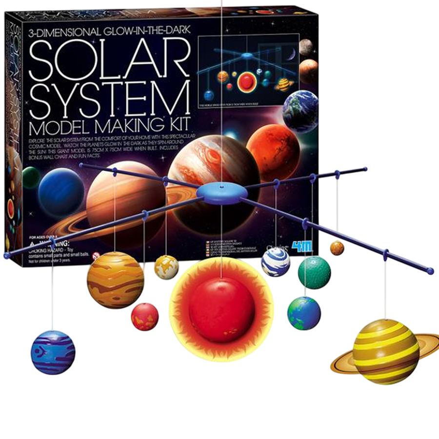 Научный набор 4M 3D-модель Солнечной системы (00-05520) Предмет изучения естествознание 
