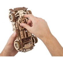 3D-пазл UGEARS Гоночный автомобиль Дрифт Кобра 370 деталей (70161)