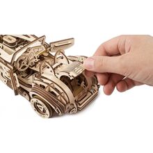 3D-пазл UGEARS Гоночный автомобиль Дрифт Кобра 370 деталей (70161)