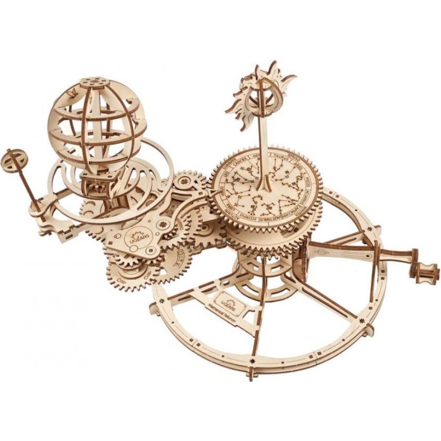 3D-пазл UGEARS Механический Телурий 249 деталей (70167) Пазлы трехмерный