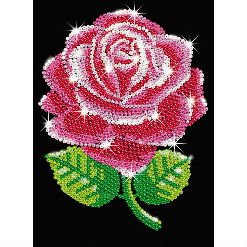 Набір для творчості SEQUIN ART BLUE Red Rose SA1001 Для кого універсально