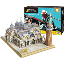 3D пазл CUBIC FUN National Geographic Площадь Святого Марка (DS0980h)