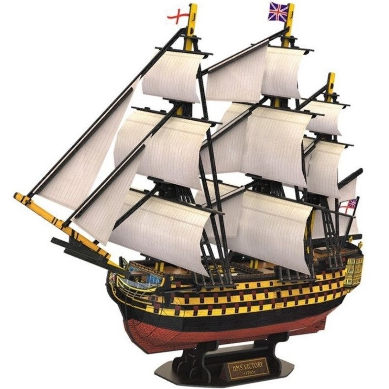 Трехмерная головоломка-конструктор CUBIC FUN HMS VICTORY (T4019h)