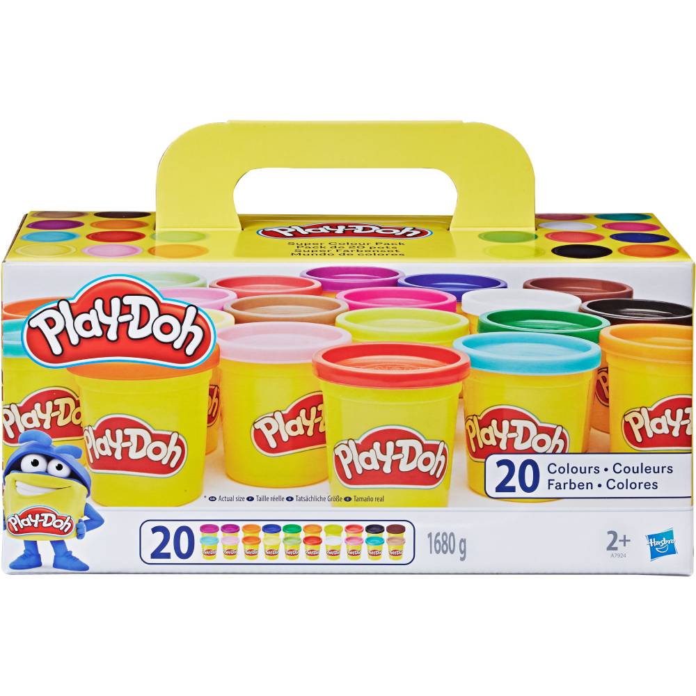 Набір пластиліну Play-Doh 20 баночок (A7924) Вік від 2 років