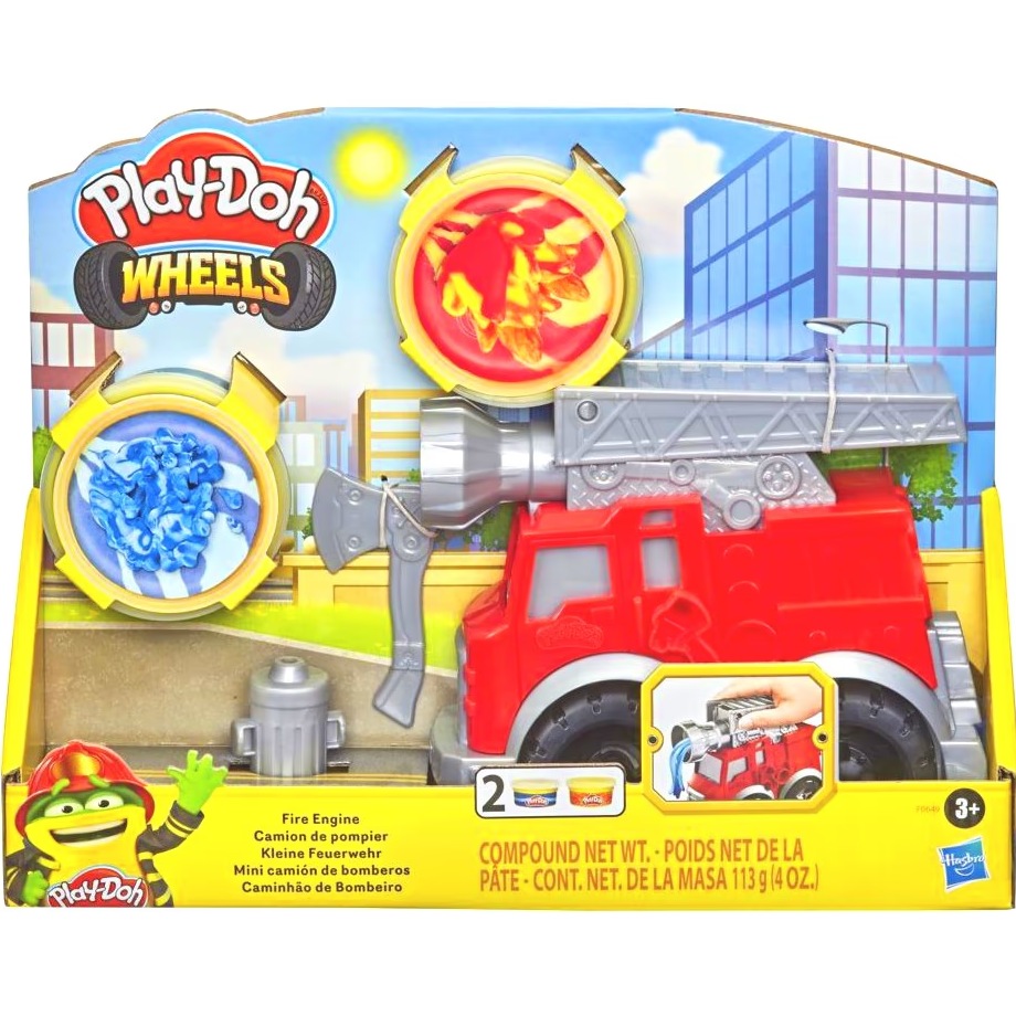 Игровой набор для лепки PLAY-DOH Пожарная машина (F0649)