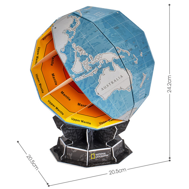 3D пазл CUBIC FUN Stem Скретч глобус (DS1082h) Для кого универсально