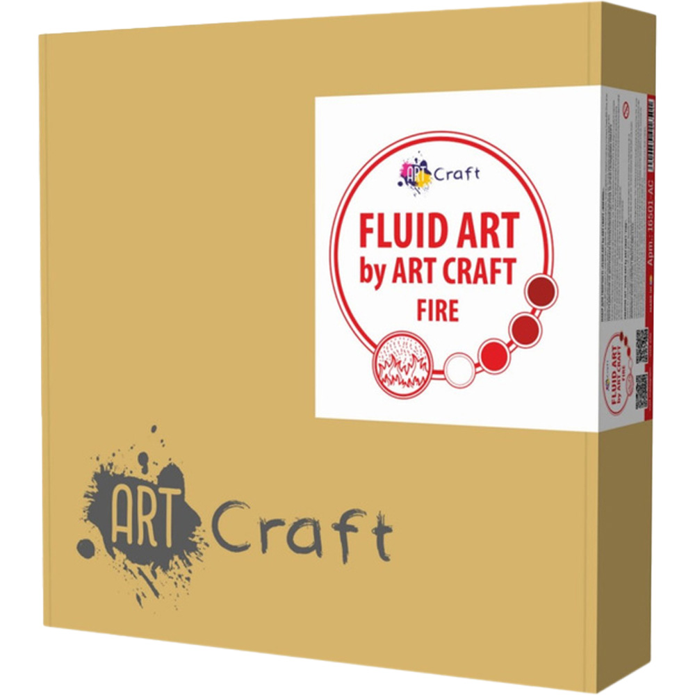 Набір для творчості ARTCRAFT FLUID ART Вогонь (16501-AC)