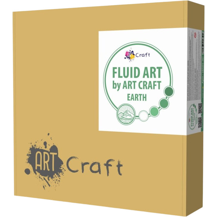 Набор для творчества ARTCRAFT FLUID ART Земля (16504-AC)