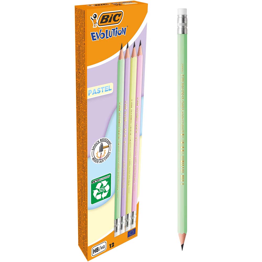 Набор карандашей BIC Evolution HB 12 шт (518306)