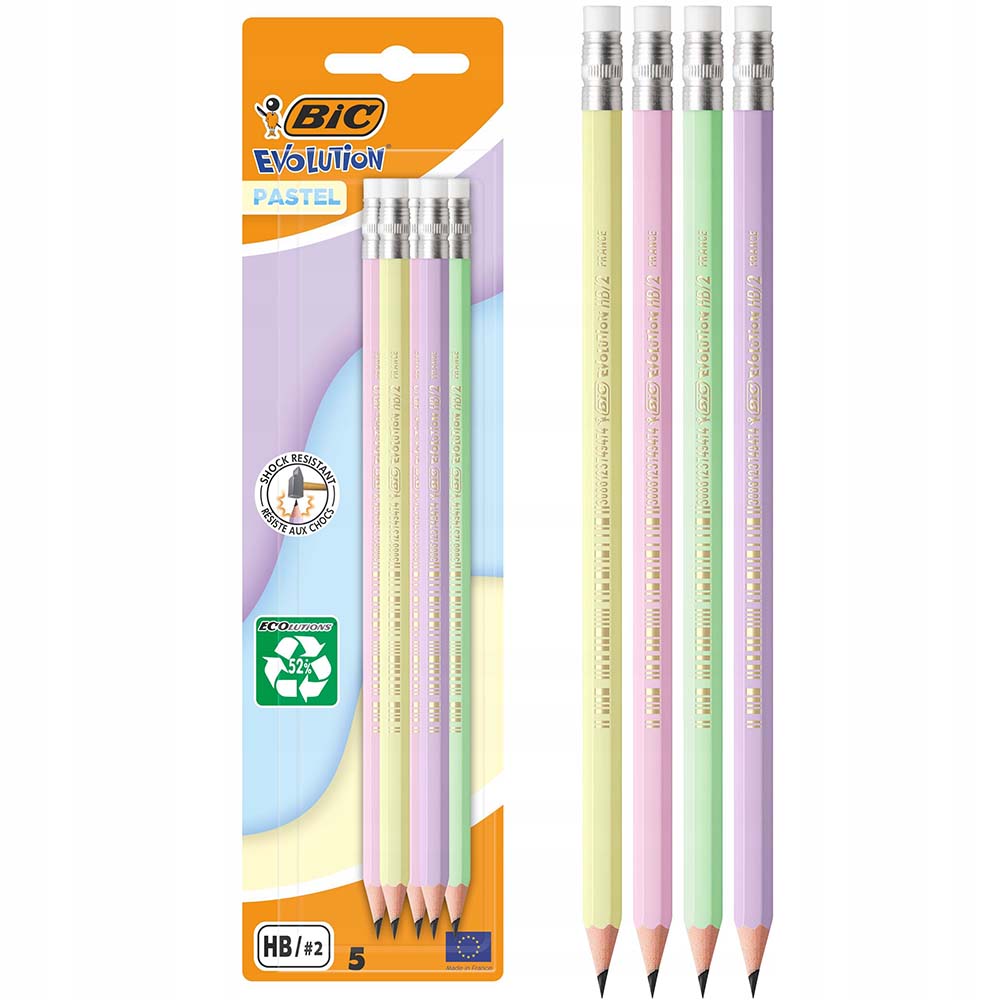 Набор карандашей BIC Evolution HB 5 шт (518986)