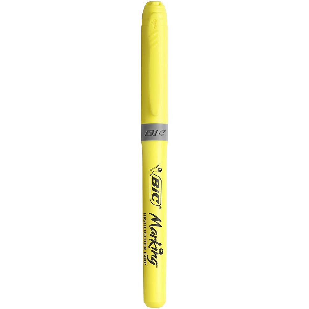 Набор текстовых маркеров BIC Highlighter Grip 12 шт (811935) Для кого универсально