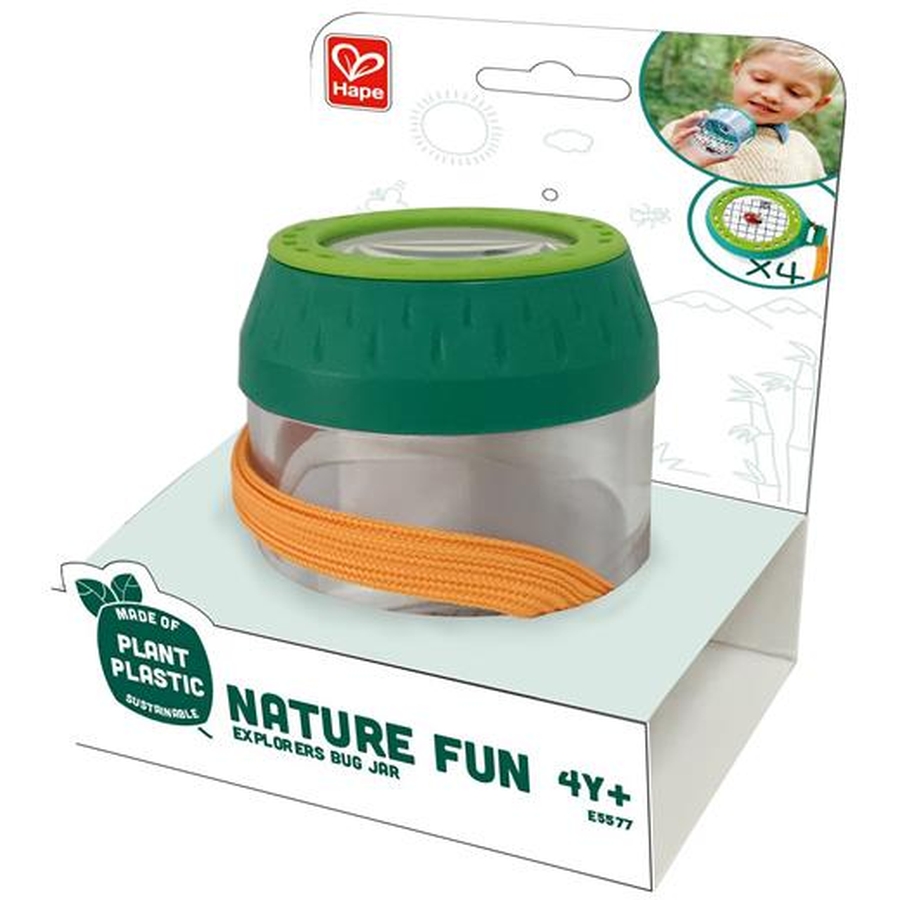 Набор натуралиста HAPE Nature Fun Контейнер для насекомых с лупой (E5577) Возраст от 5 лет 