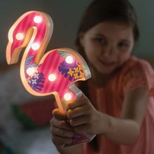 Набір для створення підсвічування 4M KidzMaker Фламінго (00-04743)