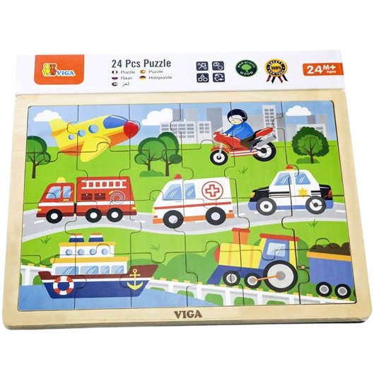 Пазл VIGA TOYS Транспорт (51462) Для кого универсально