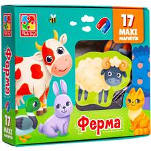 Набір магнітів Vladi Toys Ферма (VT3106-24)