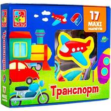 Набір магнітів Vladi Toys Транспорт (VT3106-26)