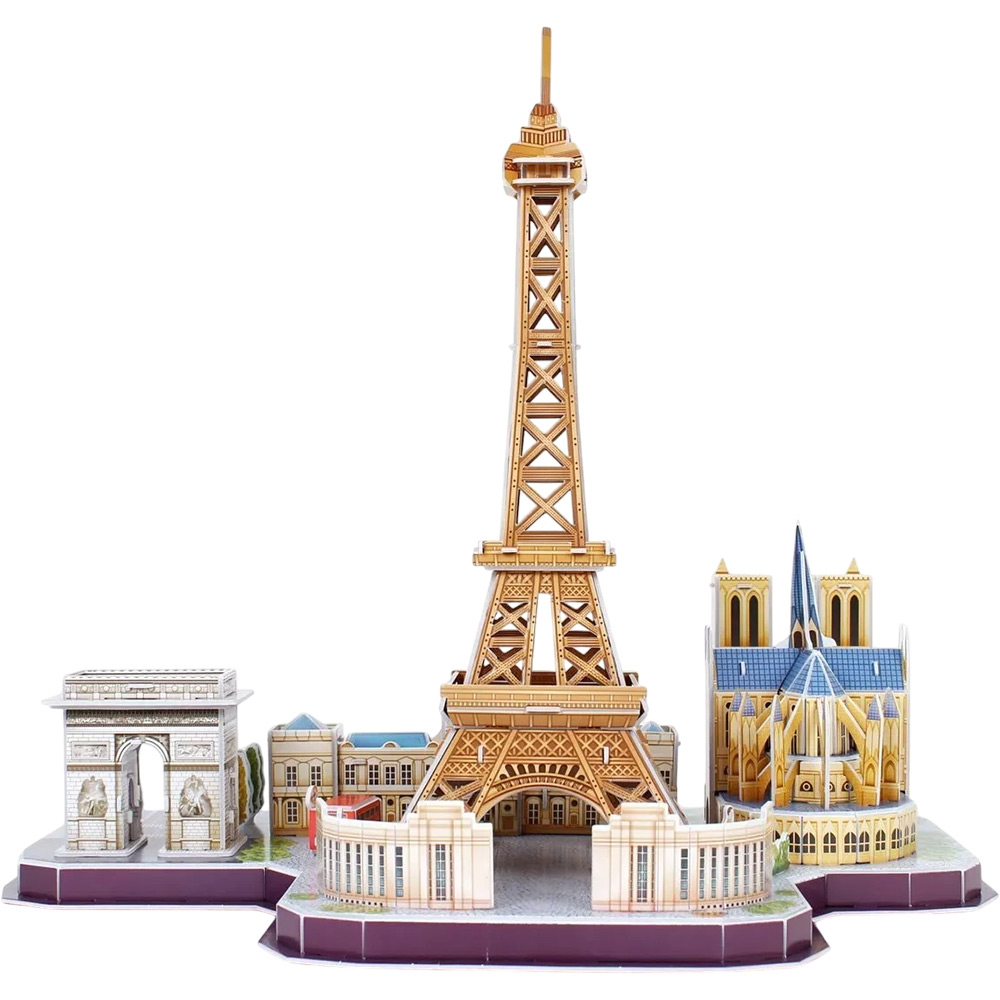 3D пазл CubicFun City Line Paris (MC254h) (6944588202545) Для кого универсально