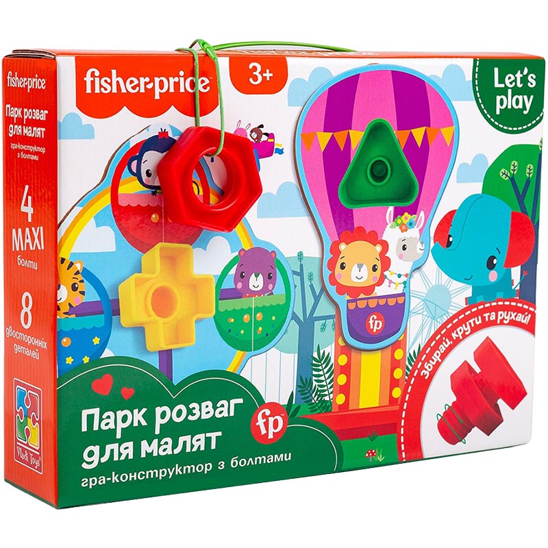 Игровой набор FISHER-PRICE Парк развлечений с болтиками (VT2905-21) Для кого универсально