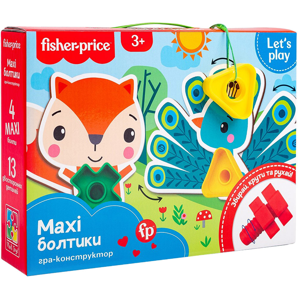 Игровой набор FISHER-PRICE Maxi-болтики (VT2905-23) Для кого универсально