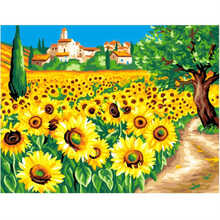 Картина по номерам SEQUIN ART SENIOR Sunflowers SA1333