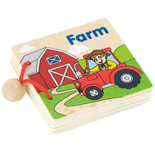 Дерев'яна книжка VIGA TOYS Перша книга (50386)