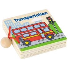 Дерев'яна книжка VIGA TOYS Перша книга (50386)