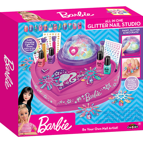 Зовнішній вигляд Набір дитячої косметики CRA-Z-ART Barbie All in One Nail Studio (34052CRA)