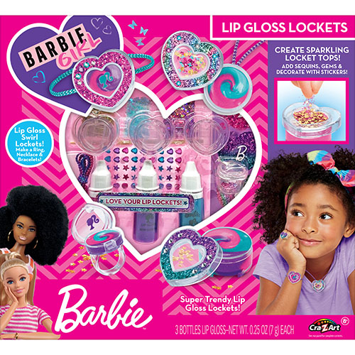 Внешний вид Набор детской косметики CRA-Z-ART Barbie Sparkle Lockets (34068CRA)