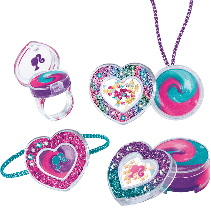 Набор детской косметики CRA-Z-ART Barbie Sparkle Lockets (34068CRA) Рисование детская косметика