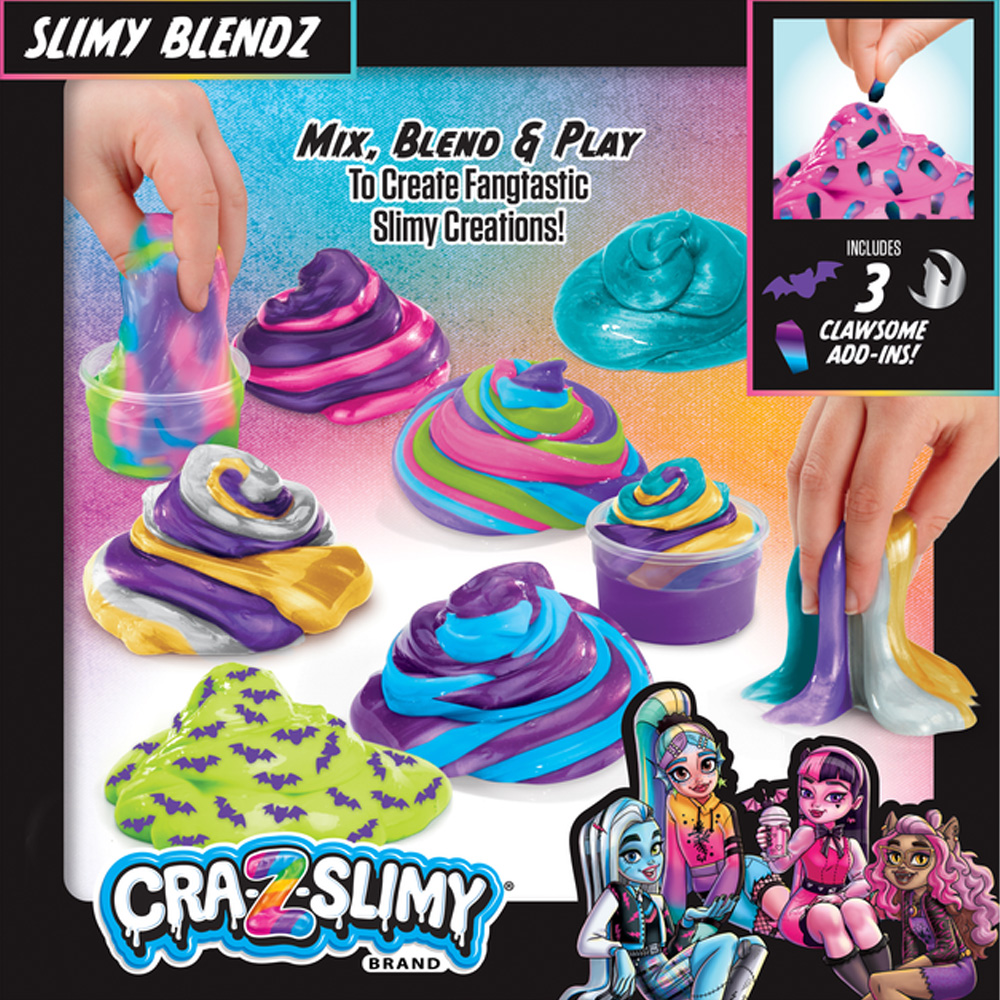 Фото Слайм CRA-Z-ART Monster High Slimy Blendz 19 шт (72228CRA)