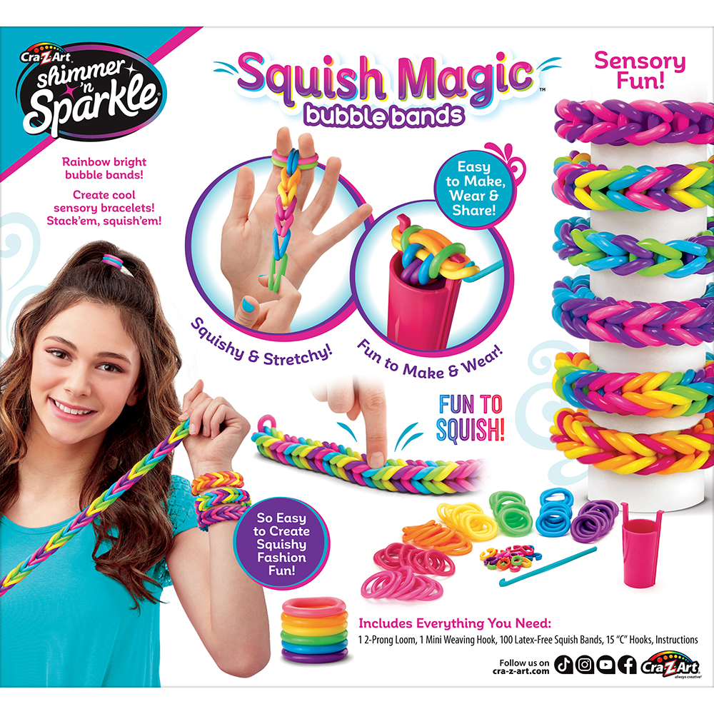 Зображення Набір для виготовлення браслетів CRA-Z-ART Squish Magic Bubble Bands (17343CRA)