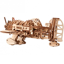 Механический 3D пазл UGEARS Самолет Бешеный Шершень (Самолет Бешеный Шершень)