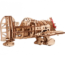 Механический 3D пазл UGEARS Самолет Бешеный Шершень (Самолет Бешеный Шершень)