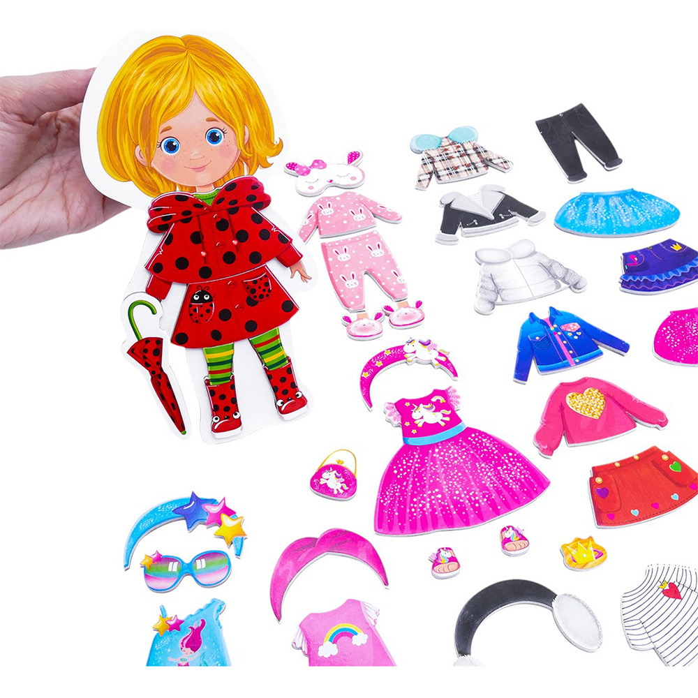 Магнітна гра VLADI TOYS Trendy girl (VT3702-23) Для кого для дівчаток