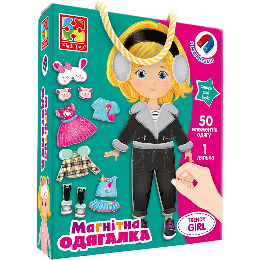 Магнітна гра VLADI TOYS Trendy girl (VT3702-23)