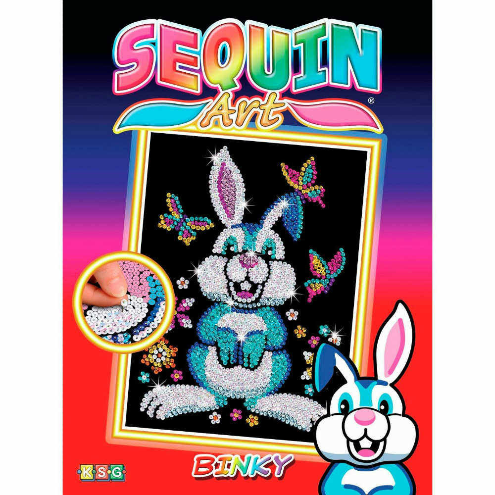 Набір для творчості SEQUIN ART RED Binky the Bunny New SA1603