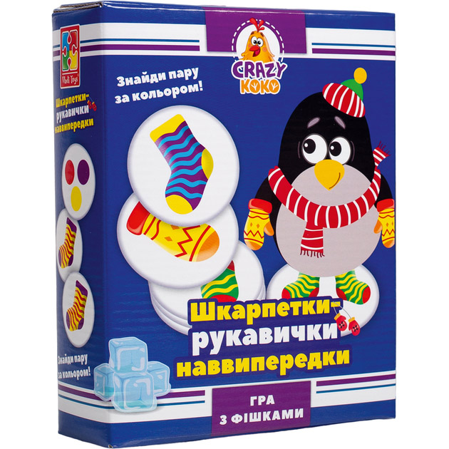 Настільна гра VLADI TOYS Crazy Koko Шкарпетки-рукавички (VT8025-05)