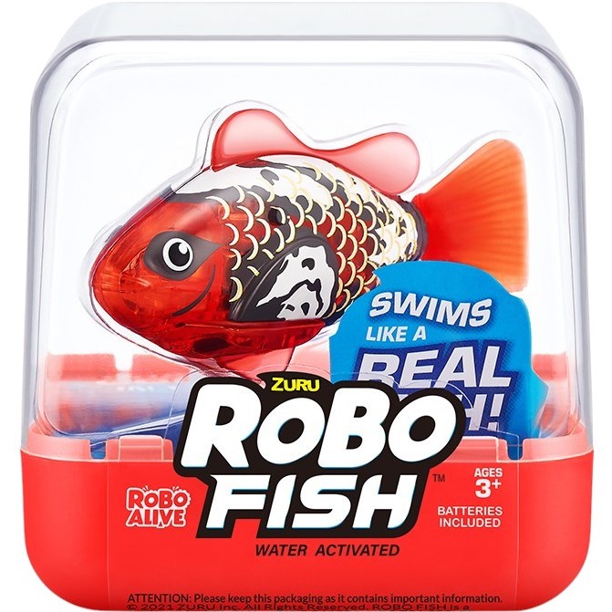 Интерактивная игрушка PETS & ROBO ALIVE S3 Роборыбка Red (7191-1) Игрушки с подсветкой, звуком интерактивная игрушка