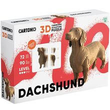 Картонний 3D пазл CARTONIC 3D Puzzle DACHSHUND (CARTDACH)