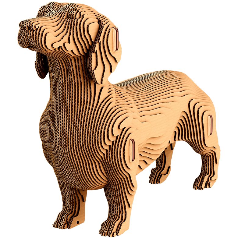 Картонний 3D пазл CARTONIC 3D Puzzle DACHSHUND (CARTDACH)