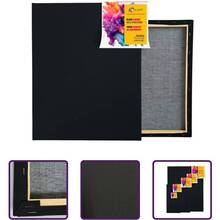 Холст на подрамнике ARTCRAFT 30х40см Black (13026)
